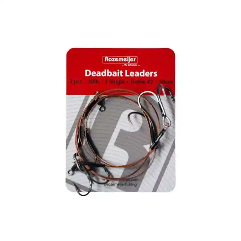 Gereduceerde Prijs Deadbait Single + Treble Leaders