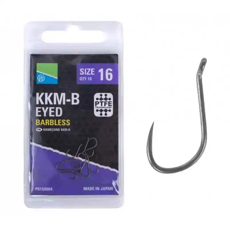 Merkproduct KKM-B Eyed Barbless Hook