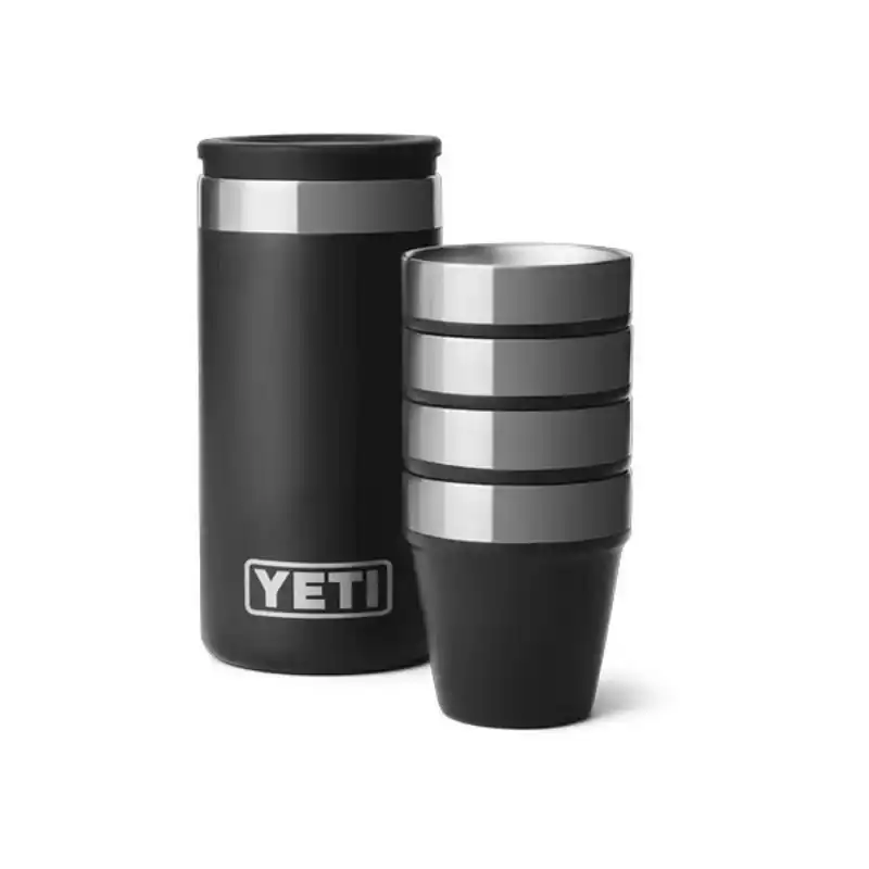 Shot Glasses & Case - Black Gratis Retour