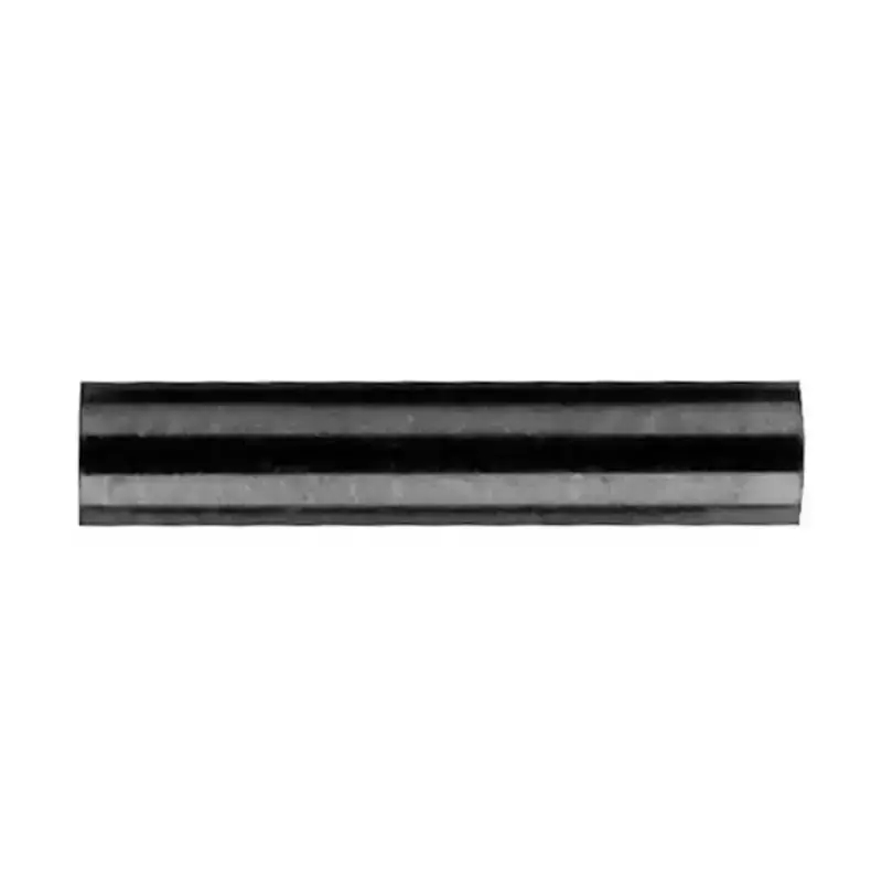 Superprijs Matt Black Single Brass Crimp