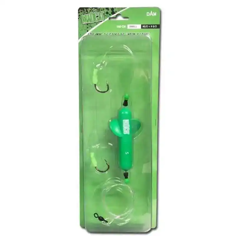 Populair Screamin Basic River Rig - Worm & Squid