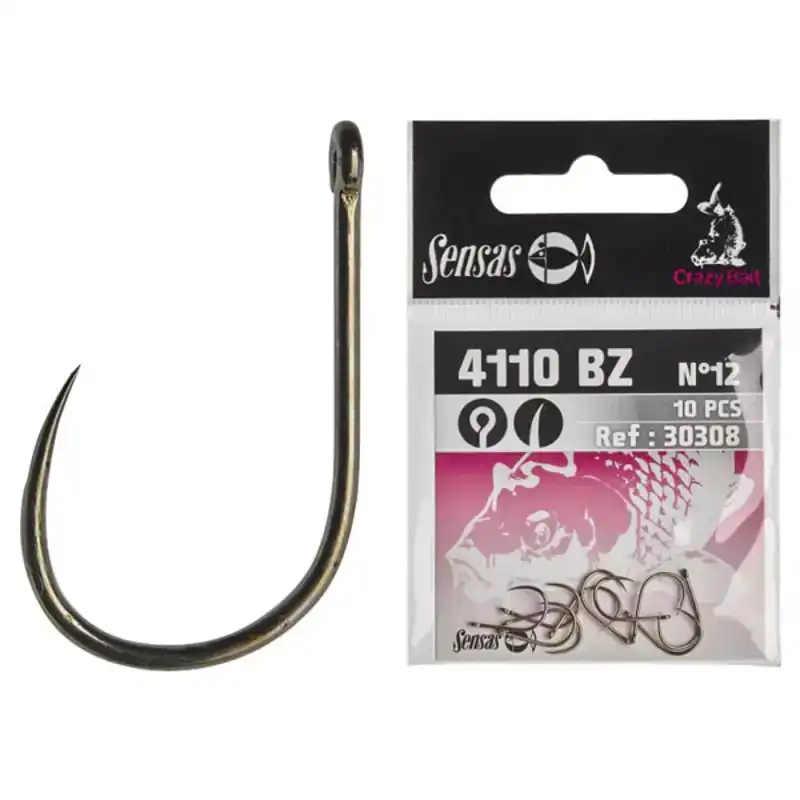 Gratis Retour Crazy Bait Barbless Eyed 4110 Hooks