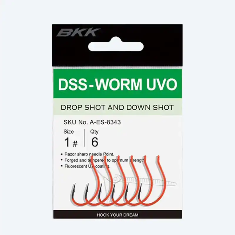 Finale Uitverkoop DSS-Worm UVO Dropshot Hook