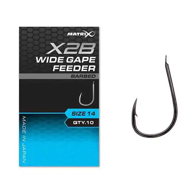 X2B Wide Gape Feeder Hooks Must-Have
