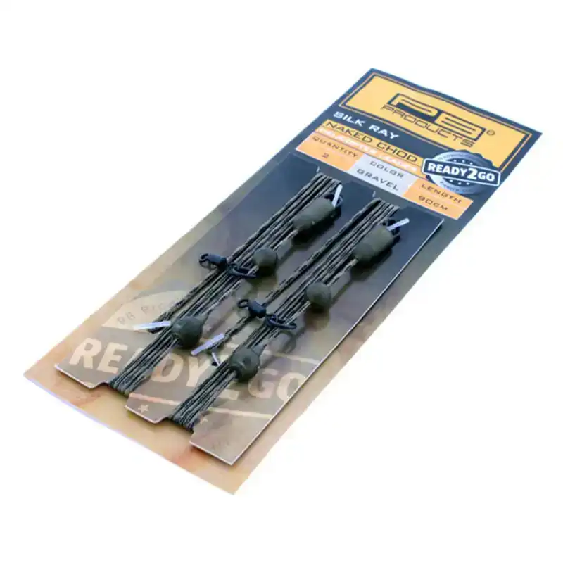Actieprijs Ready2Go Silk Ray Naked Chod/Helicopter Leader - Gravel - Gr