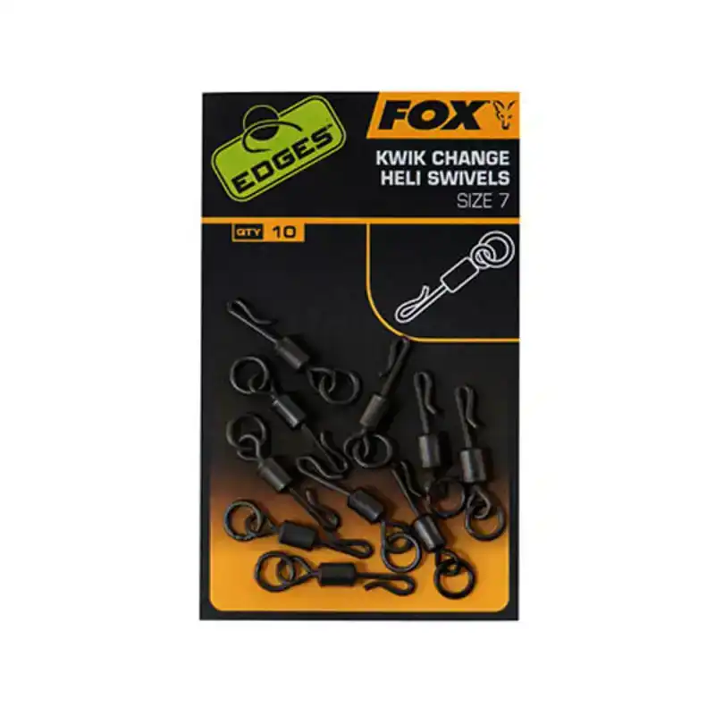 Express Levering Edges Kwik Change Heli Swivels - Maat: 7