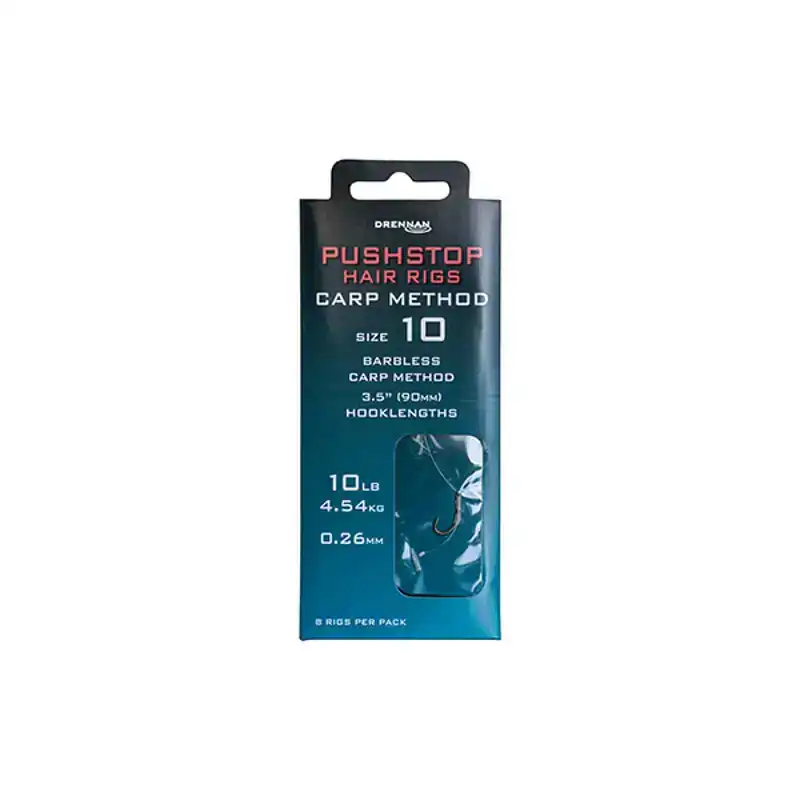 Betrouwbaar Pushstop Carp Method Hair Rigs - Barbless