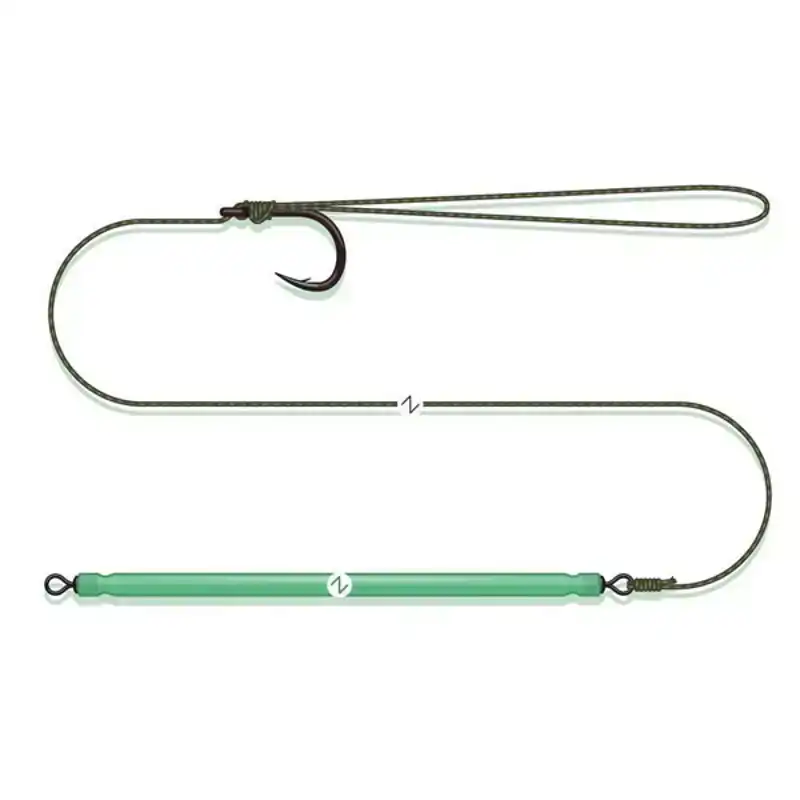 Veilige Betaling Bungee Pellet Rig - 0,95 mm - 70 cm