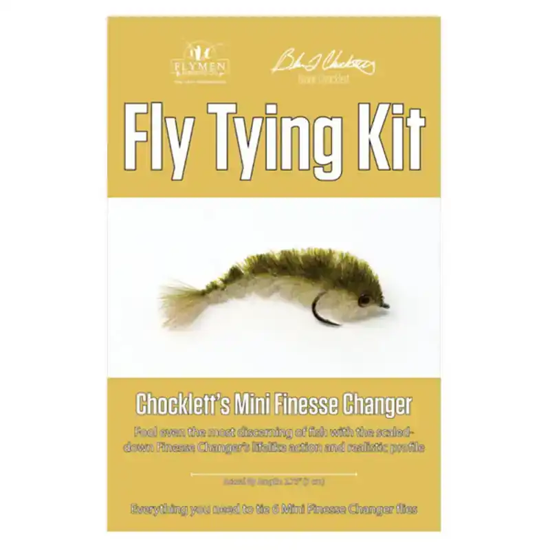 Flymen Fly Tying Kit - Chocklett’s Mini Finesse Changer Bestel Nu