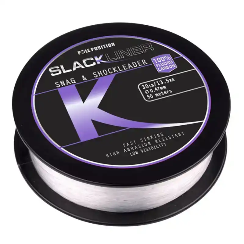 Nieuw Slackliner Fluorocarbon Snag & Shock Leader