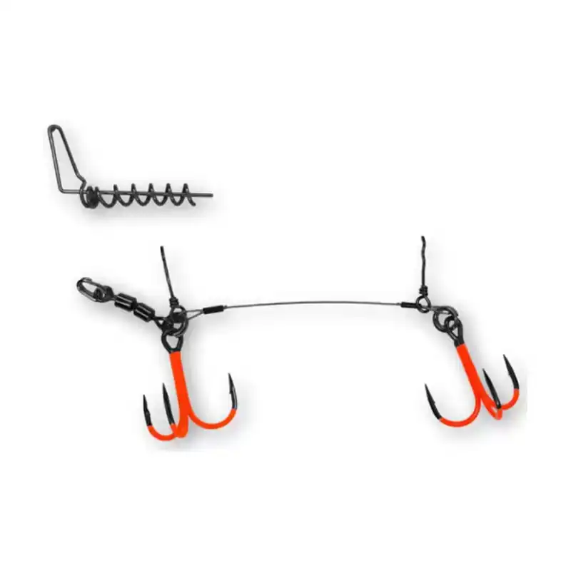 Double Swivel Stinger Rig XL - UVO - Haak: 2/0 Betaalbaar