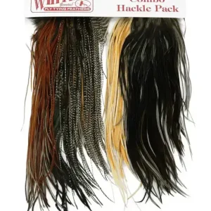 Laatste Kans Introductory Hackle Pack - Four 1/2 Saddles