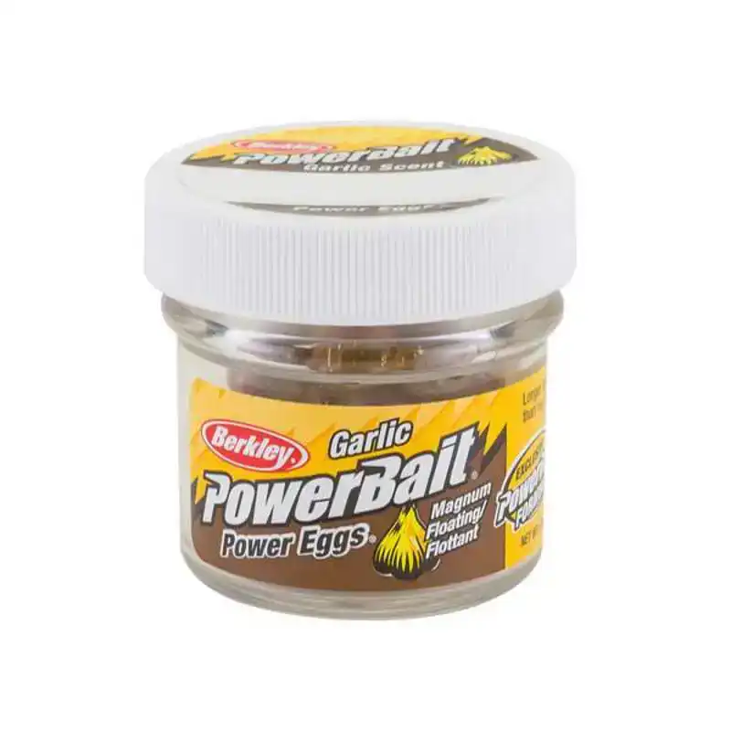 Uitverkoop Powerbait Floating Power Eggs - Garlic - Natural