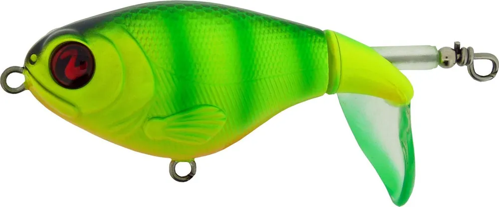 River2sea Whopper Plopper 75 - Oppervlakte kunstaas - 7.5 cm Fire Tiger Speciale Aanbieding