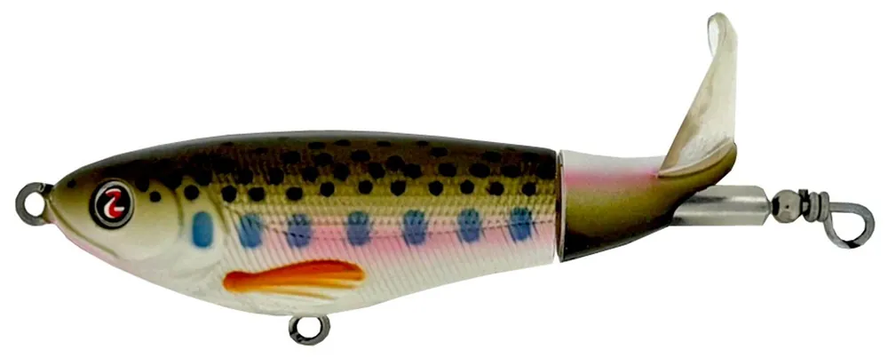 River2sea Whopper Plopper 90 - Oppervlakte kunstaas - 9 cm Baby Trout Gratis Retour