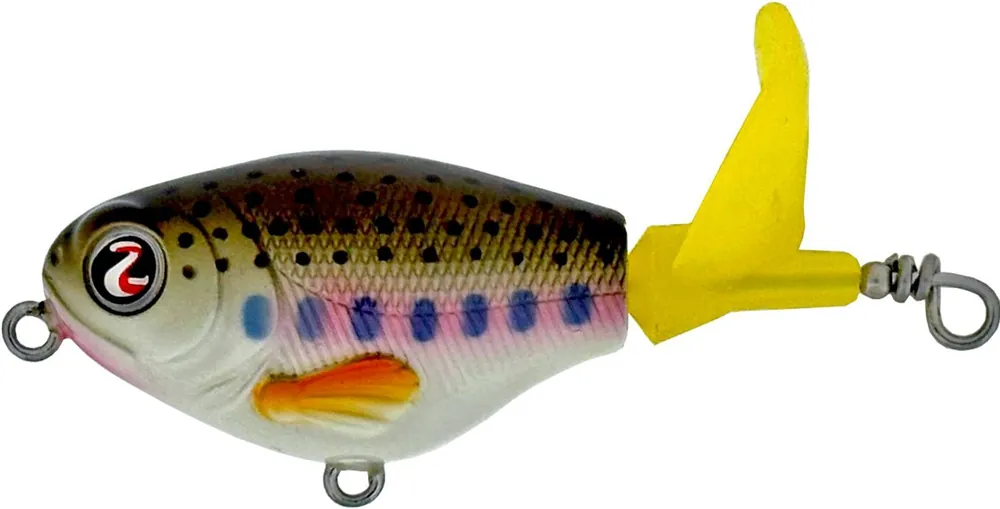 Fabrieksprijs River2sea Whopper Plopper 60 - Oppervlakte kunstaas - 6 cm Baby Trout