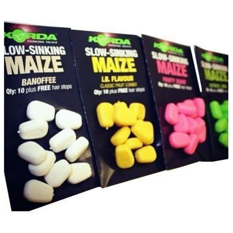 Premium Korda Slow Sinking Maize - Aas - 10 stuks Banoffee White
