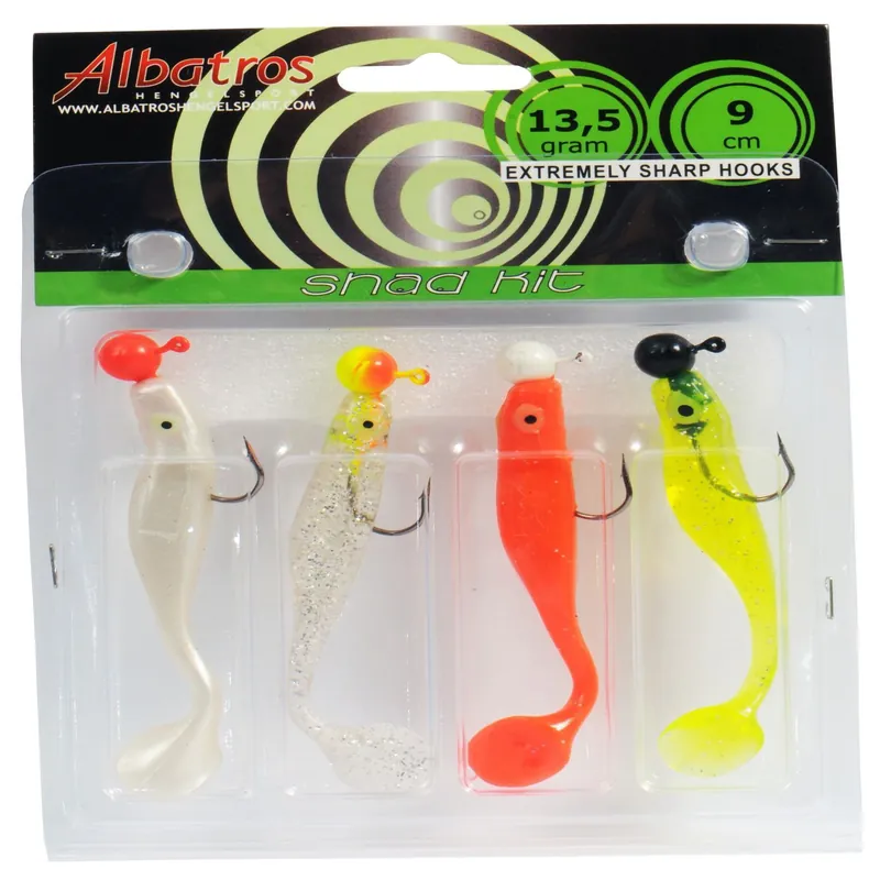 Albatros Shadkit - Baits - 9 cm 13.5 g 4 stuks Koopje