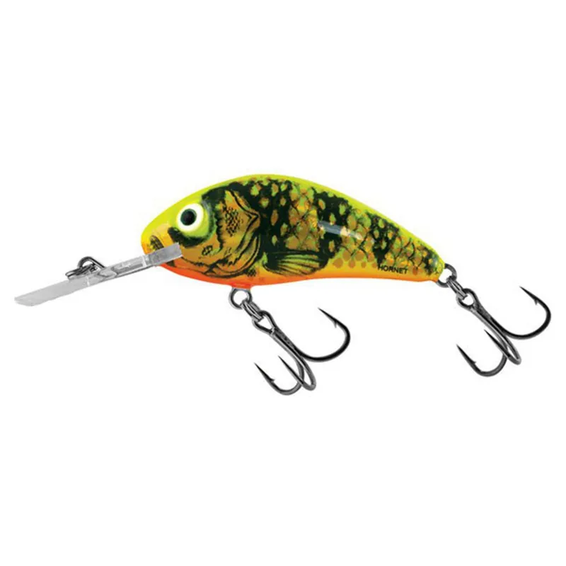 Salmo Rattlin'Hornet Flo - Swingers & hangers - 5.5 cm Gold Fluo Perch Nu Kopen