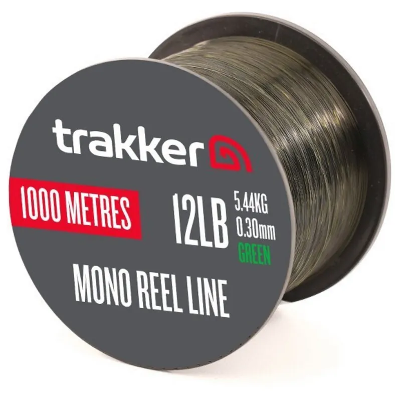 Betaalbaar Trakker Mono Reel Line 5.44kg 1000 m - Vislijn 12 lb