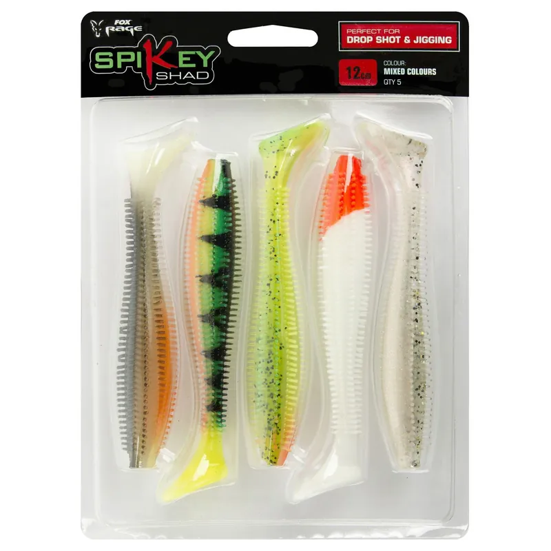 Fox Rage Spikey 9cm Mixed Colours X 5 - Zonnebrillen - 9 cm 5 stuks Lage Prijs