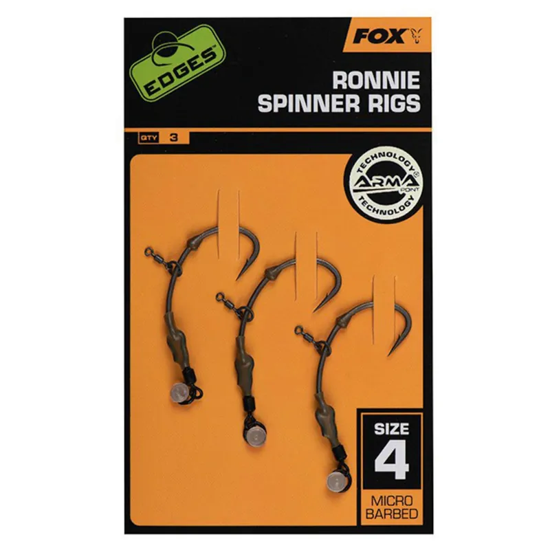 Fox Ronnie Medium Curve 4 X 3 - Onderlijnen - Size 4 Meest Verkocht