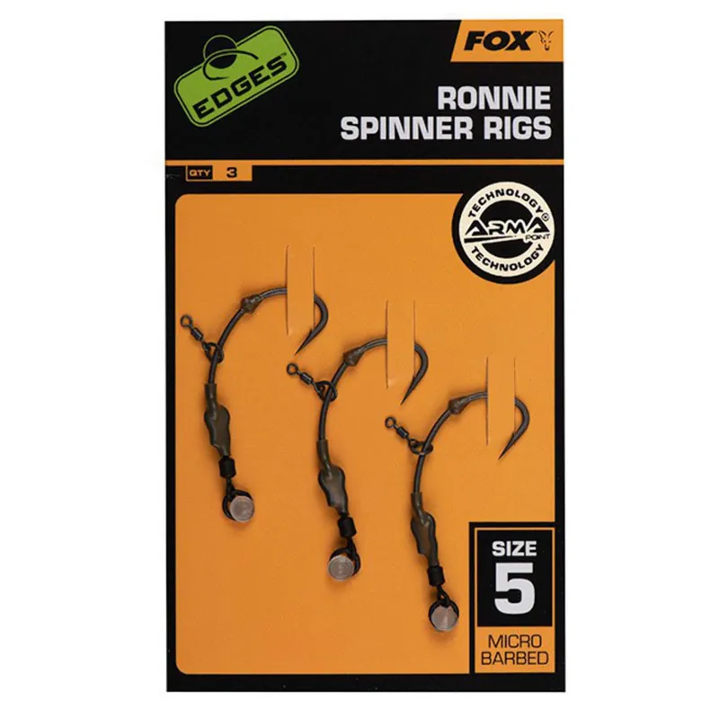 Populair Fox Ronnie Medium Curve 5 X 3 - Onderlijnen - Size 5