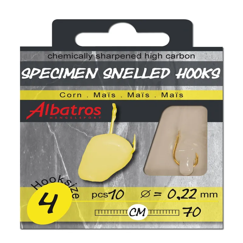 Merkproduct Albatros Hakenboekje Mais - Hakenboekjes - 70 cm 10 stuks Mais Size 4