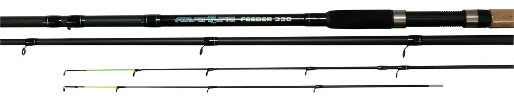 Albatros Adventure Feeder 330cm 3delig & 2 Tops - Werphengels - 115 cm 300 g Zwart Feeder 10-60g Aanbieding