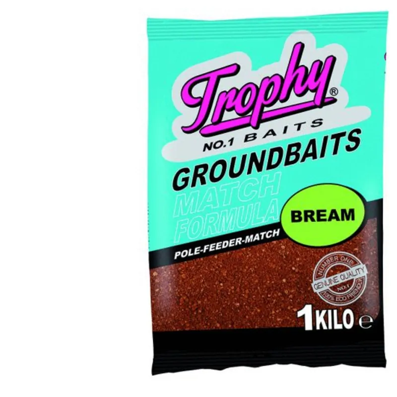 Lage Prijs Trophy Baits Groundbait Bream - Aas - 1 kg