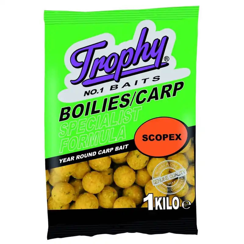 Betaalbaar Trophy Baits Boilies Scopex - Baits - 20 mm 1 kg