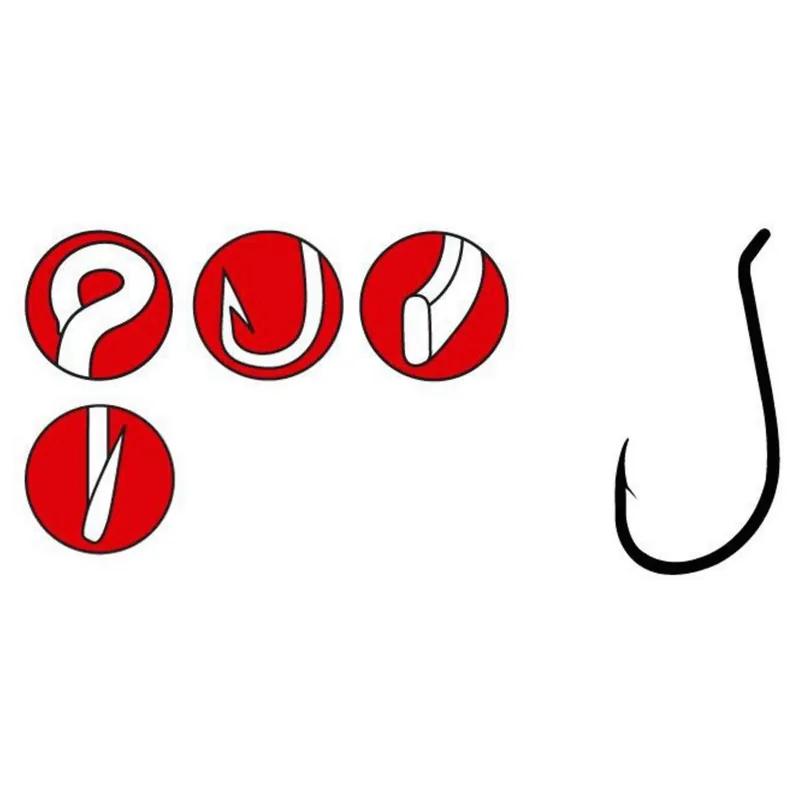 Alleen Vandaag Gamakatsu Ls-5314n Hooks Nickel #10 - Vishaak -