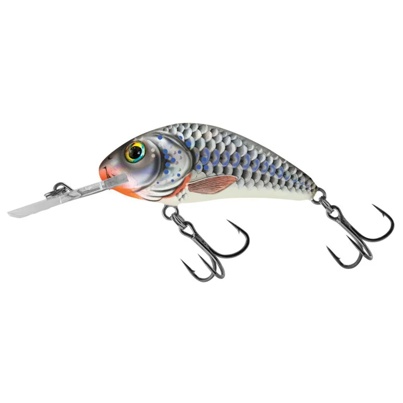 Alleen Vandaag Salmo Rattlin'Hornet Flo - Swingers & hangers - 6.5 cm Silver Holographic Shad