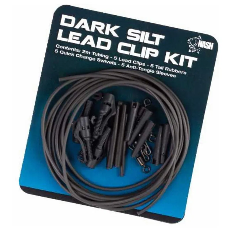 Beperkte Voorraad Kevin Nash Lead Clip Pack Silt - Uitrusting -