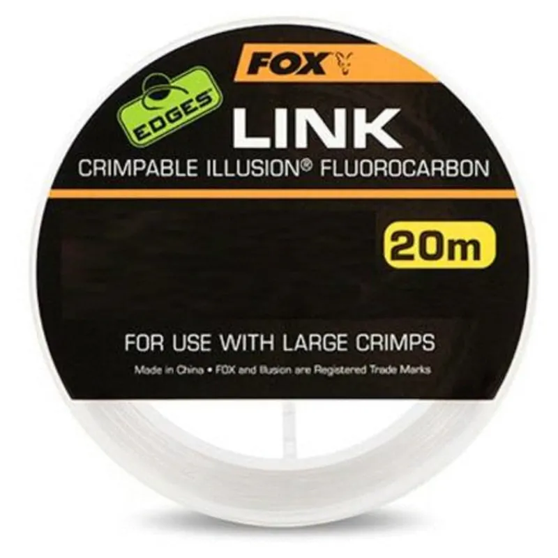 Fox Edges Link Illusion Fluorocarbon 0.53mm - Fluorcarbon - 20 m 25 lb Veilige Betaling