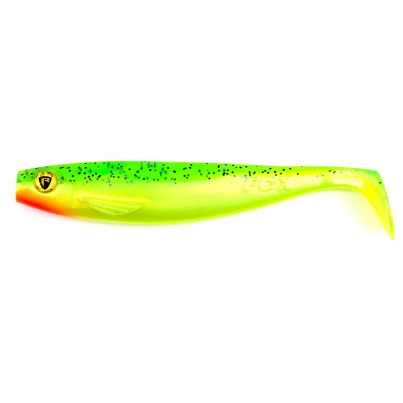 Beperkt Aanbod Fox Rage Pro Shad 10cm / 4 Inch Uv Lemontiger X 40pcs - Softbait -
