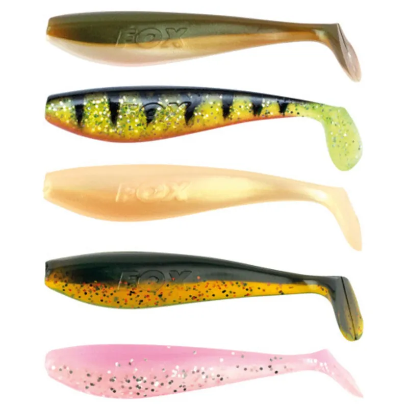 Beste Prijs Fox Rage Zander Pro 7.5cm Uv Mixed Colour Pack X 5pcs - Softbait -