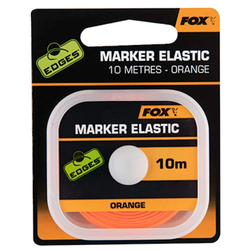 Fox Edges Marker Elastic Orange - Onderlijn - 10 m Bestseller