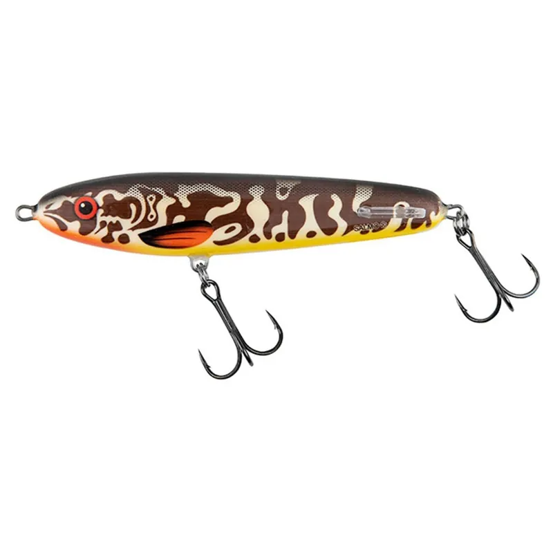 Aanbieding Salmo Se12s Barred Muskie - Plug -
