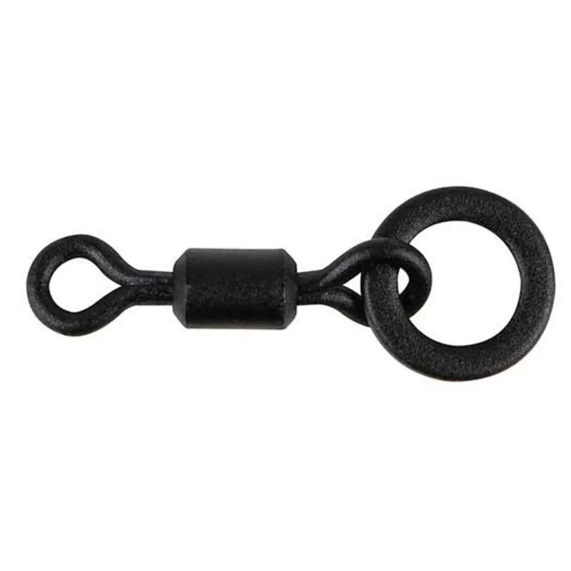 Direct Verzonden Fox Edges Mini Hook Ring Swivels - Wartel -