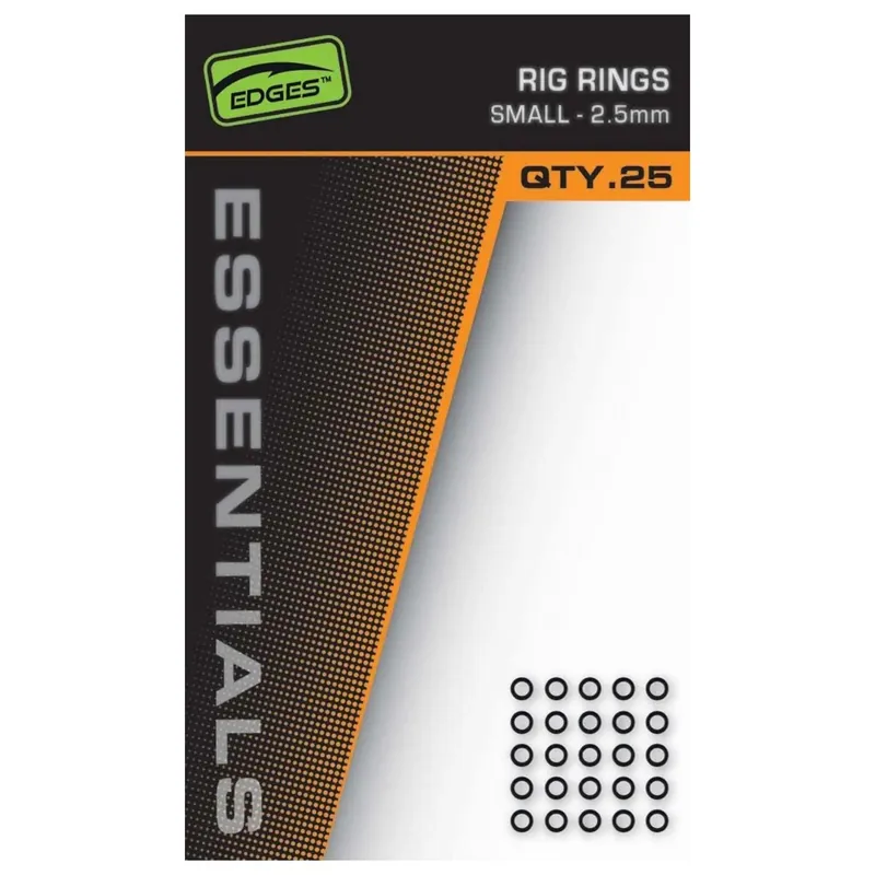Fox Edges Rig Rings 2.5mm - Klein materiaal - 25 stuks Small Shop Nu