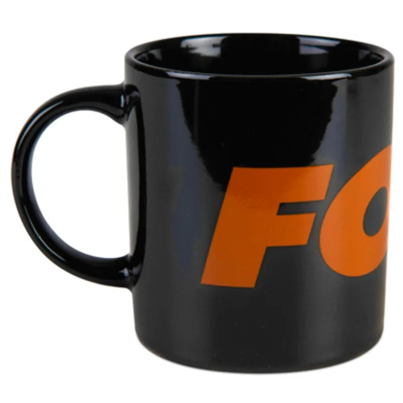 Exclusieve Aanbieding Fox Black And Orange Logo Ceramic Mug - Kookgerei -