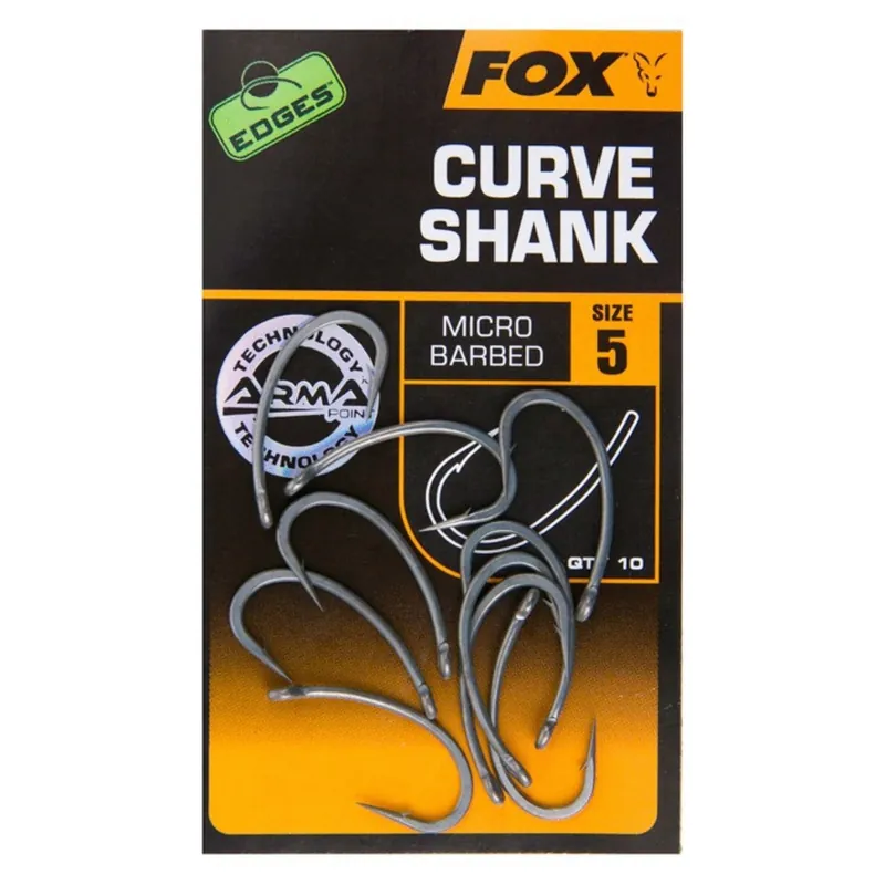 Fox Edges Armapoint Curve Shank Size 5 - Haken - Size 5 Bestseller