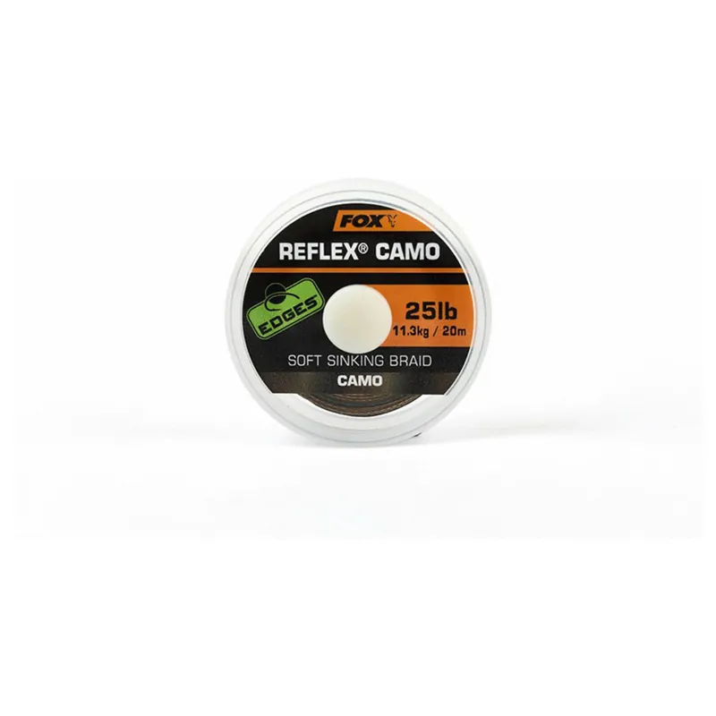 Direct Verzonden Fox Reflex Camo 20lb - Onderlijn- & leadermateriaal - 20 lb