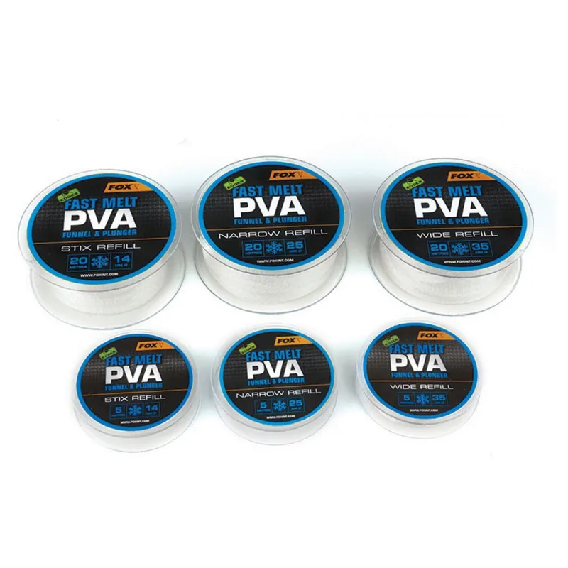 Koop Vandaag Fox Edges Refill Fast Melt Stix - PVA - 14 mm 5 M