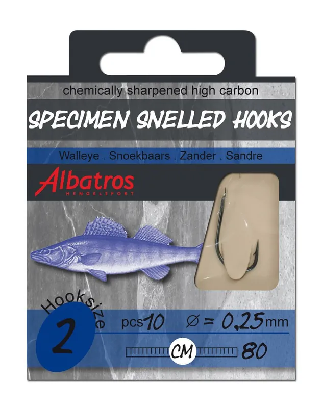 Nu Kopen Albatros Hakenboekje Snoekbaars 80 cm - Hakenboekjes Size 2