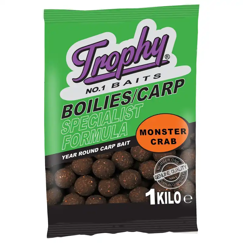 Albatros Boilies Monstercrab - Baits - Ø15 mm 1000 g Geschikt Voor Karpervissen Beperkt Aanbod