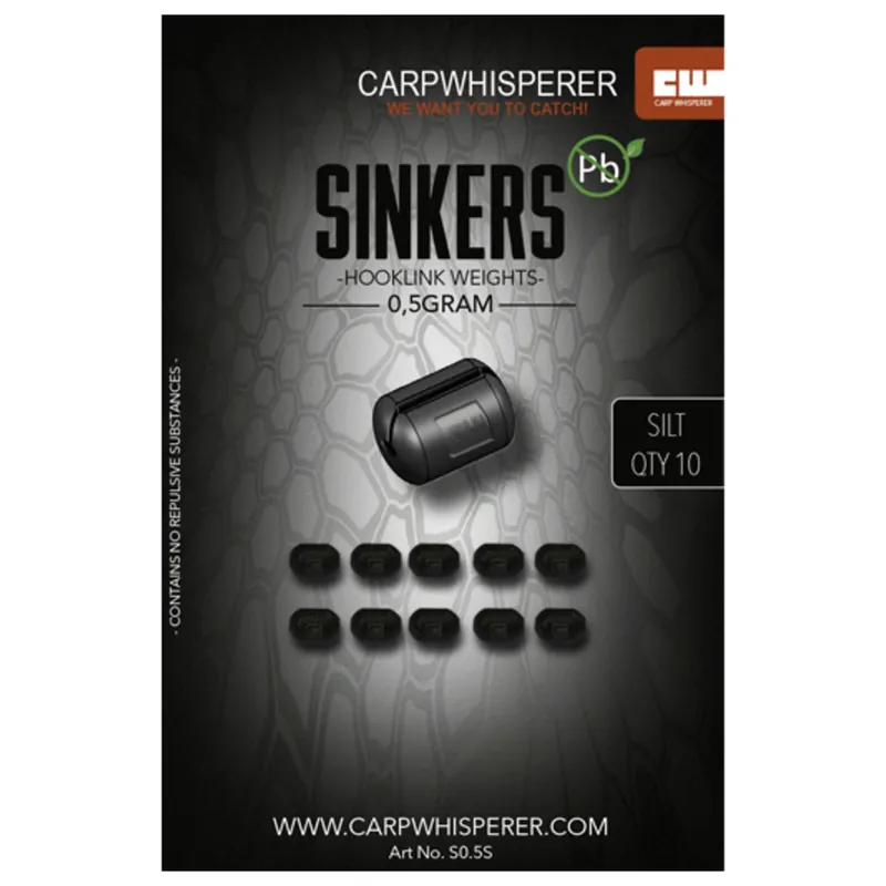 Aanbieding Carp Whisperer Quick Change Pop Ups Weight - Sinkers - 0.5gram