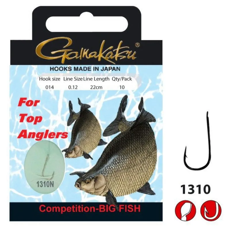 Veilige Betaling Gamakatsu Booklet Allround 1310n #18-0.10mm 22cm - Vishaak -