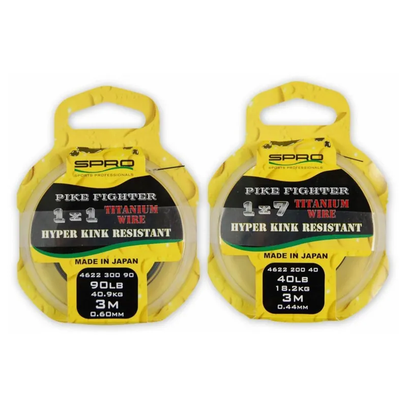 Nieuw Spro 1x7 Titanium Wire 17lb 3m - Uitrusting -